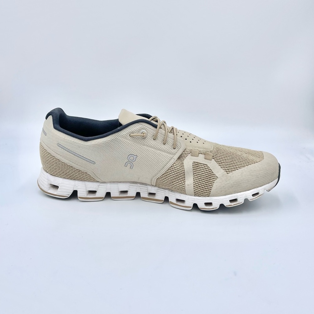 On Cloud 5 Sand/ Cream Lightweight Running Shoe Men’s size 12 - Picture 8 of 11